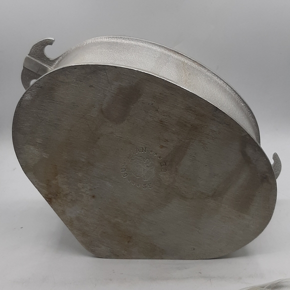 Vintage Guardian Cookware Aluminum Ecomony Trio's One Section With Glass Lid - Picture 8 of 9